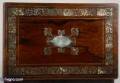 Antique Rosewood Sewing Box